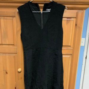 Kenneth Cole Reaction Black Sleeveless Dress L